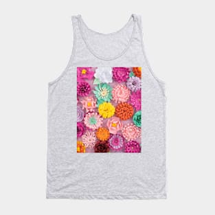 Floral pattern colouful Tank Top